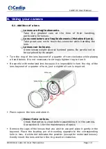 Preview for 13 page of Cedip DC004U-A Jade UC User Manual