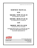 CEECO HOB-331-D-M Service Manual preview