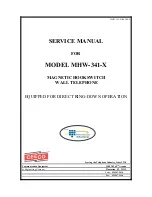 CEECO MHW-341-X Service Manual preview