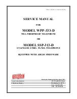 Preview for 1 page of CEECO SSP-313-D Service Manual