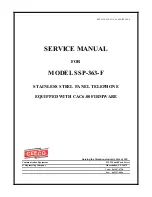 CEECO SSP-363-F Service Manual предпросмотр