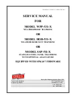 CEECO SSP-511- X Service Manual предпросмотр