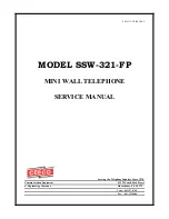 CEECO SSW-321-FP Service Manual preview