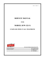 Preview for 1 page of CEECO SSW-321-X Service Manual