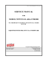 Preview for 1 page of CEECO WPP-531-D-ADA-STROBE Service Manual