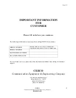 Preview for 2 page of CEECO WPP-531-D2-ADA-VA-R-SB24VDC Service Manual