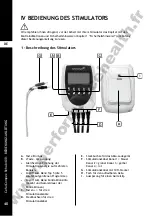 Preview for 38 page of CefarCompex Rehab 400 User Manual