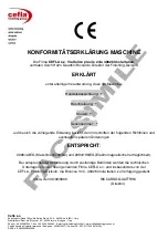 Предварительный просмотр 3 страницы CEFLA UV-R Translation Of Original Instructions