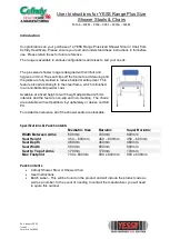 Preview for 1 page of Cefndy Yess M156 User Instructions