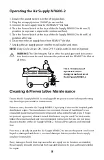 Preview for 10 page of CEGA Remuv MV600-2 User Manual