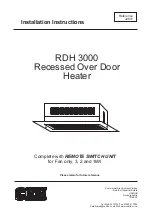 CEH RDH 3000 Installation Instructions preview