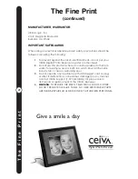 Предварительный просмотр 30 страницы Ceiva LF2000 User Manual