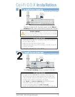 Предварительный просмотр 4 страницы CEL-FI G32-2/4/5/12/13X Quick Start Manual