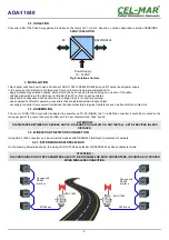 Preview for 5 page of CEL-MAR ADA-11040 User Manual