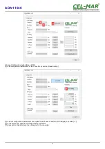 Preview for 11 page of CEL-MAR ADA-11040 User Manual