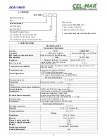 Предварительный просмотр 31 страницы CEL-MAR ADA-14040 User Manual