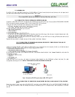 Предварительный просмотр 7 страницы CEL-MAR ADA-14110 User Manual