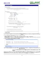 Предварительный просмотр 24 страницы CEL-MAR ADA-14110 User Manual