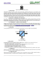 Preview for 5 page of CEL-MAR ADA-401WA User Manual