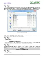 Preview for 10 page of CEL-MAR ADA-401WA User Manual