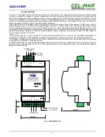 Предварительный просмотр 5 страницы CEL-MAR ADA-401WP User Manual