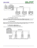 Предварительный просмотр 7 страницы CEL-MAR ADA-401WP User Manual