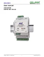 CEL-MAR ADA-4044H User Manual предпросмотр