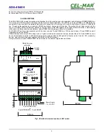 Предварительный просмотр 4 страницы CEL-MAR ADA-4044H User Manual