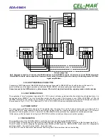 Предварительный просмотр 11 страницы CEL-MAR ADA-4044H User Manual