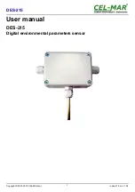 CEL-MAR DES-215 User Manual предпросмотр