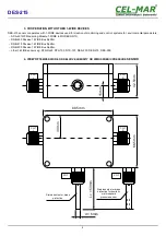 Preview for 4 page of CEL-MAR DES-215 User Manual