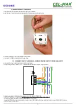 Предварительный просмотр 5 страницы CEL-MAR DES-300E User Manual