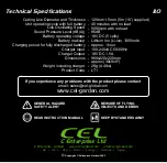 Preview for 16 page of CEL 18v Li-Ion User Manual