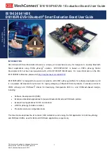 Preview for 1 page of CEL MeshConnect B1010SP0-EVB-1 User Manual