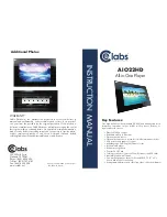 Preview for 1 page of Celabs AIO22HD Instruction Manual