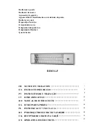 Preview for 1 page of Celcia RH03A-P Operating Instructions Manual