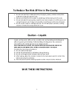 Предварительный просмотр 4 страницы Celcook CCM1200 Instruction Manual