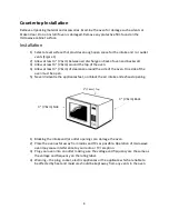 Предварительный просмотр 8 страницы Celcook CCM1200 Instruction Manual