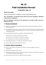 Предварительный просмотр 5 страницы Celec ES-15 Field Installation Manual