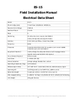 Preview for 9 page of Celec ES-15 Field Installation Manual