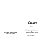 Celect DRF4 Instruction Manual preview