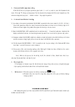 Preview for 10 page of Celect SAS908XWHB-7-DF1 Manual