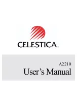 Preview for 1 page of Celestica A2210 User Manual