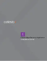 Celestix cloud edge Installation Manual preview