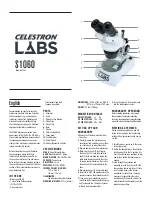 Celestron LABS S1060 Quick Manual preview