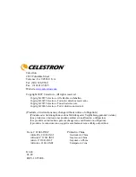 Preview for 14 page of Celestron 21033 Instruction Manual