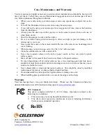 Preview for 8 page of Celestron 44330 Instruction Manual