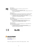 Preview for 29 page of Celestron 44420 Information, Specifications And Instructions