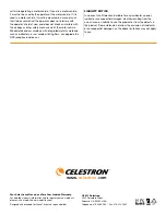 Preview for 11 page of Celestron 44856 Instruction Manual