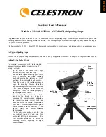 Preview for 1 page of Celestron 52234 Instruction Manual